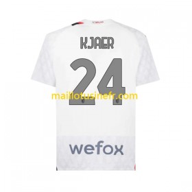 Maillot de Foot AC Milan Simon Kjaer 24 Extérieur 2023-24